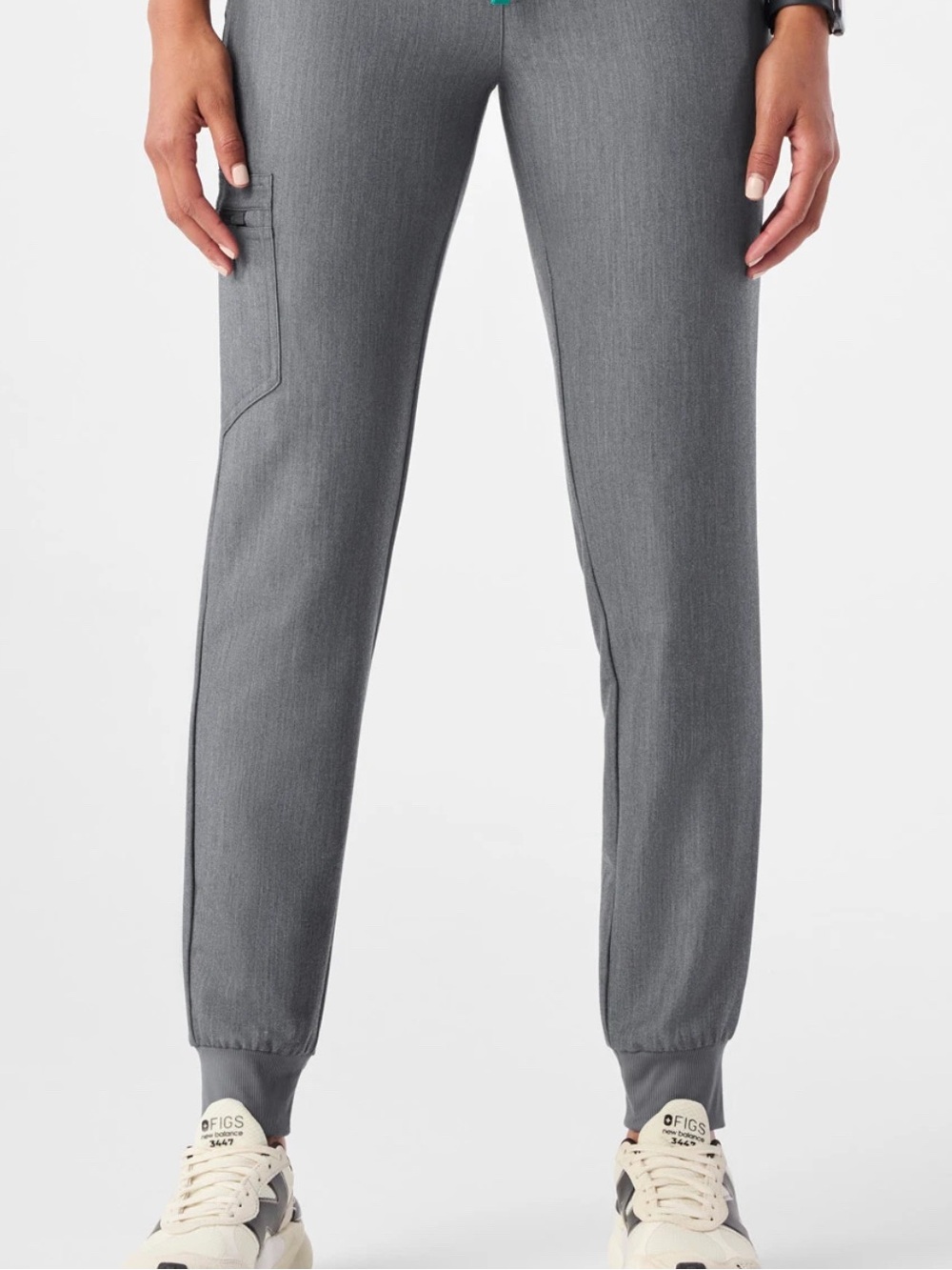 Figs Scrub Zamora Graphite womens Joggers Large